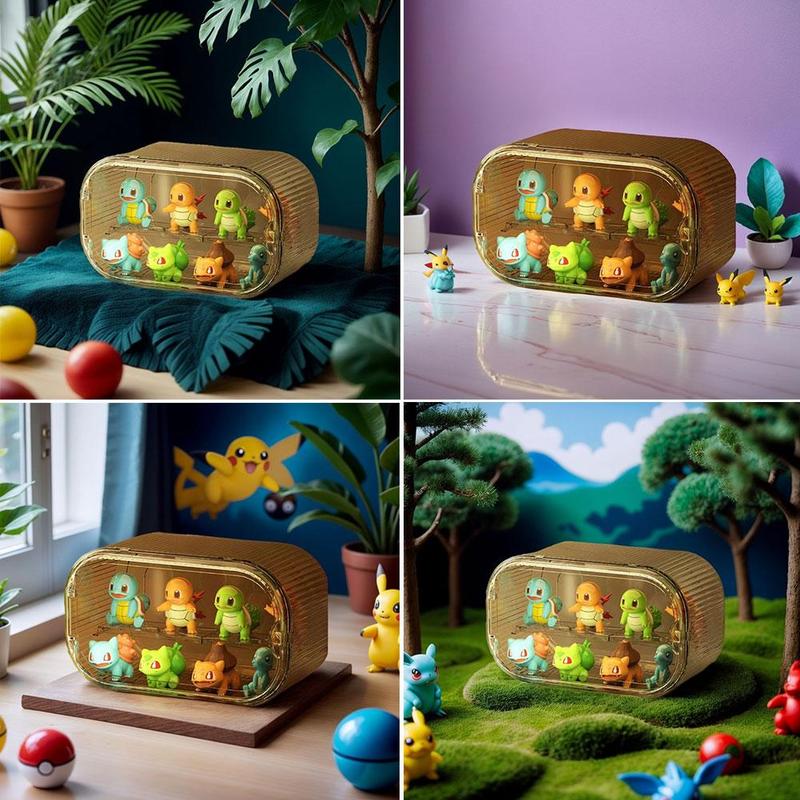 Product Introduction of 1pcs Blind Box Storage Display Rack Transparent Acrylic Display Box Model Storage Box Flexible And Adjustable 17