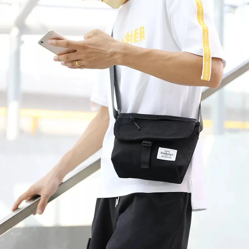 tas selempang pria danil waistbag shoulderbag pria tas korea import 4