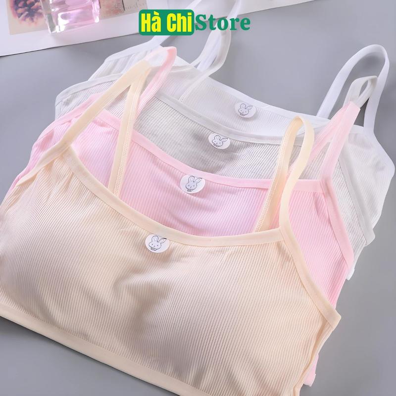 Sét 3 Áo Lót Nữ Lá Bra Học Sinh Mút Mỏng 2 Dây Có Đệm Ngực Women