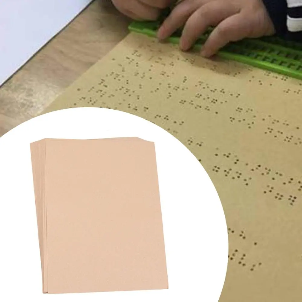 50 Pieces Braille Writing Paper Convenient Educational Tool Handwriting ...