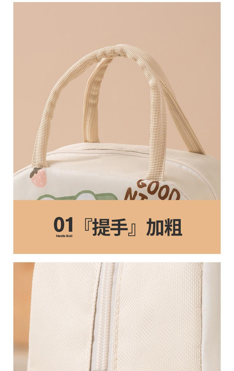 Product Introduction of Non-Woven Fabric Insulated Bag Lunch Box Tote Bag Lunch Bag Lunch Box Bag Student Tote Lunch Storage Cartoon Bento Bag 13