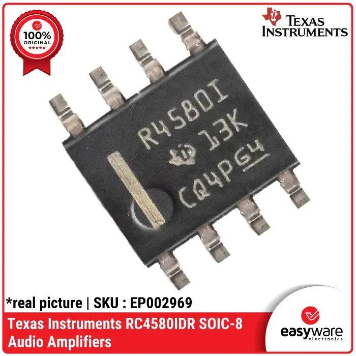 IC NJM4580 SMD SOP-8 JRC Dual Operational Amplifier NJM4580E JRC4580 JRC 4580D - Texas Instrumen