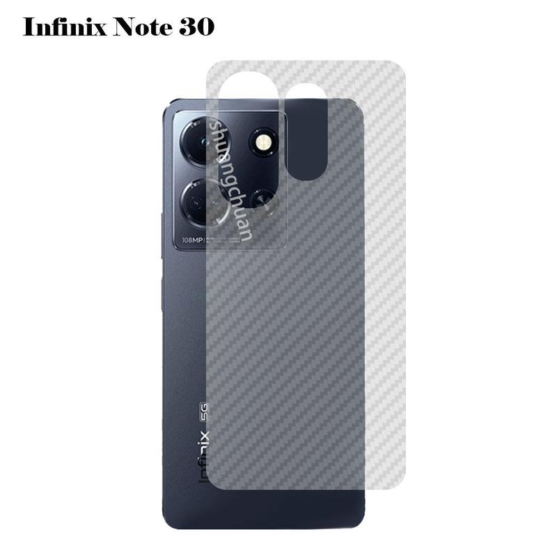 Product Introduction of 3in1 for Infinix Note 30 5G tempered glass film Infinix note 30 pro Screen Protector Ceramic film Back film 5