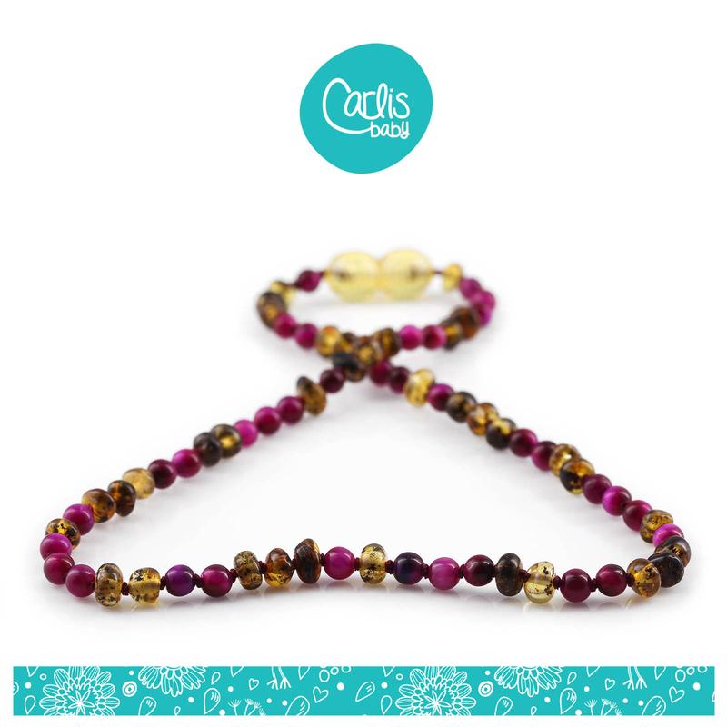 AGL30 Kalung dan Gelang Amber Bayi Tumbuh Gigi Bayi By Carlis Baby. 3