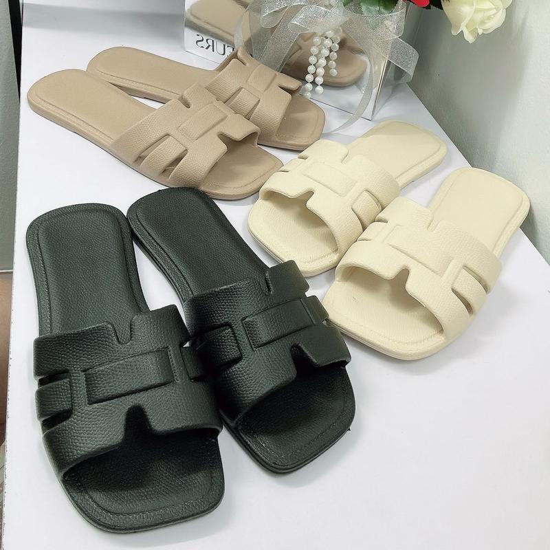  Dép nữ đế bệt chất liệu eva đúc liền nguyên khối . 