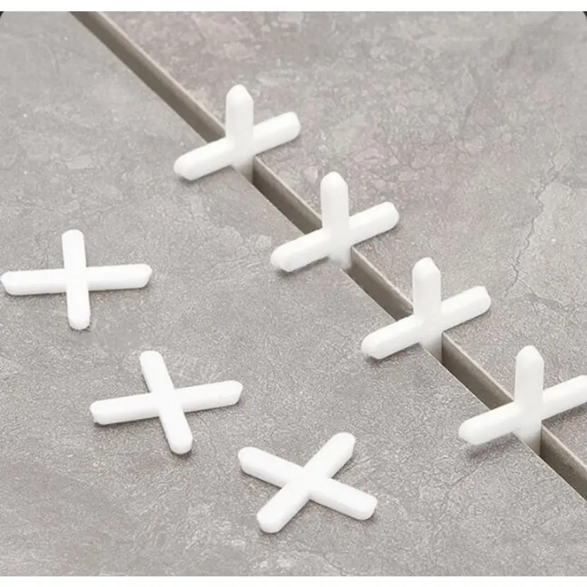 100PCS Tile Spacer 1.0/1.5/2.0/3.0MM  Tile Leveling System Tile Leveler Spacer Wall Tiling Flooring Tool Clips
