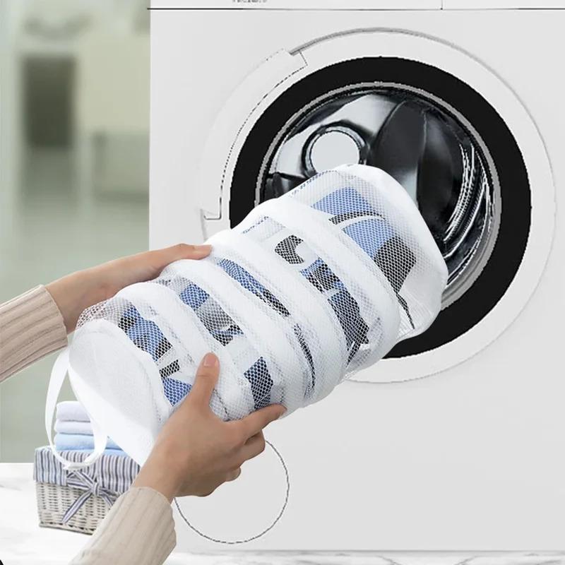 Washing Shoes Mesh Bag Washing Machine Special Laundry Shoe Protector Anti-deformation Drying Bag Travel Shoe Storage Bags 2