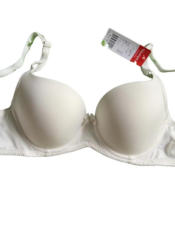 Áo lót nữ Đêm mỏng 1,5cm quả Trơn Có gọng- thoáng mát Bra Trắng ( ) Women - Mút ép mỏng ôm gọn vòng ngực