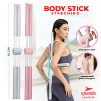 Gambar SPEEDS Yoga Stick Alat Olahraga Yoga Body Stick Penegak Punggung Tongkat Yoga Alat Pilates 019-25 - Abu dari Calary Toys Kota Surabaya 1 Tokopedia