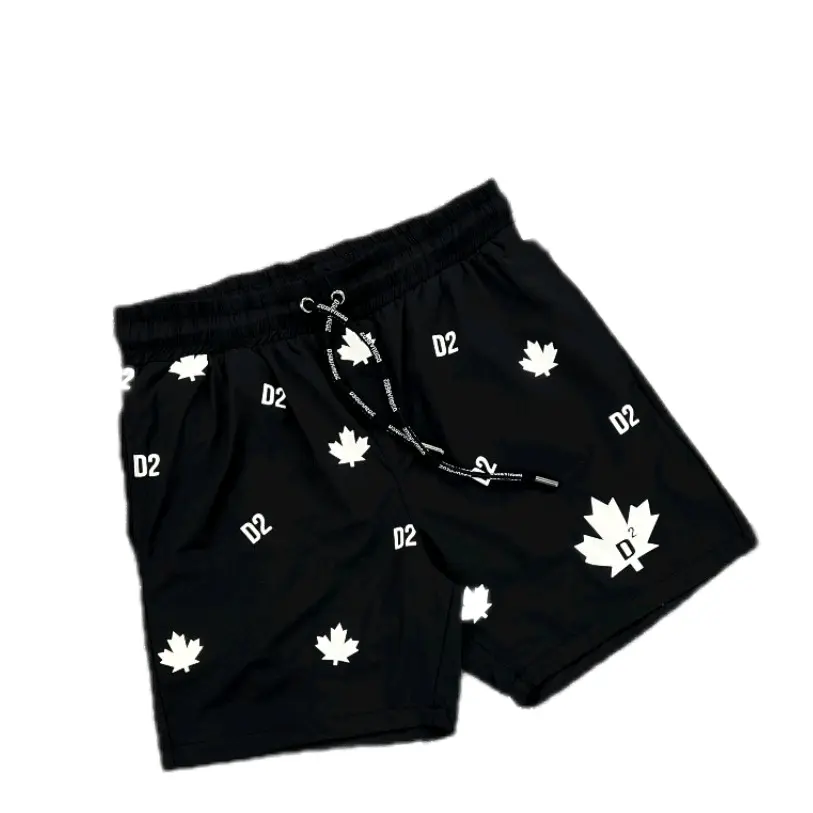 Quần đùi short Nam DSQe Chất Vải poly 2 Màu đen Trắng Menswear Có Túi