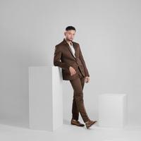 Gambar Setelan Jas Celana & Rompi Pria - Slim Fit - Coklat - Peaky Premium Series - Goldy - JAS, S dari Goldy Studio Kab. Bantul 5 Tokopedia