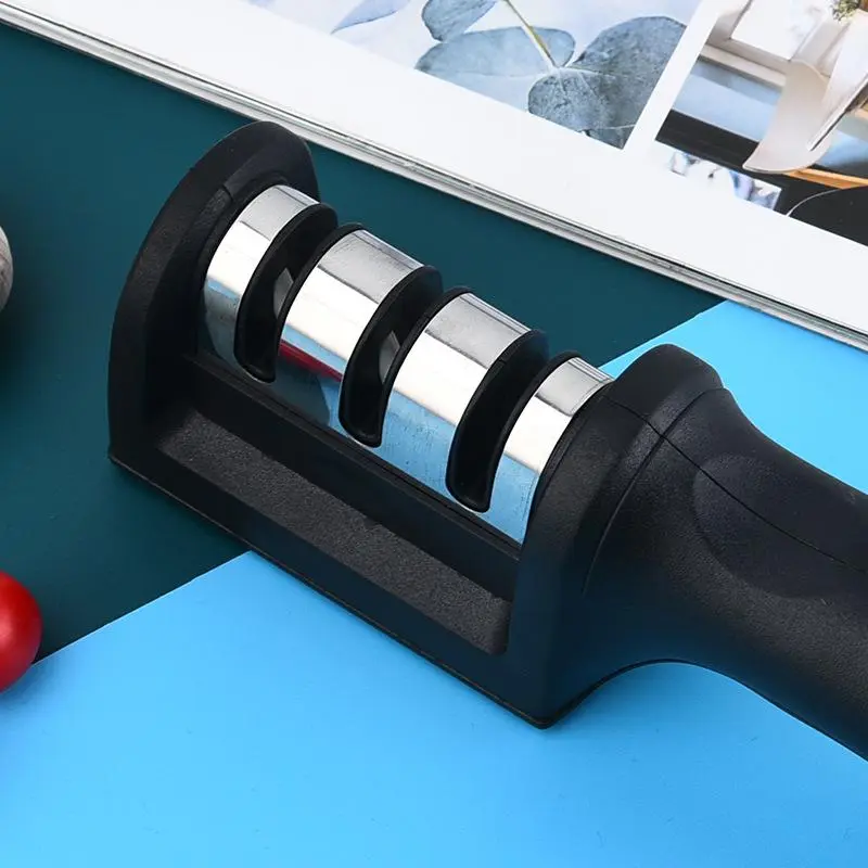 Manual Knife Sharpener, 1 Count Multifunctional Knife Sharpener, Household Knife Sharpener, Kitchen Knife Sharpener, Knife Gadget 4