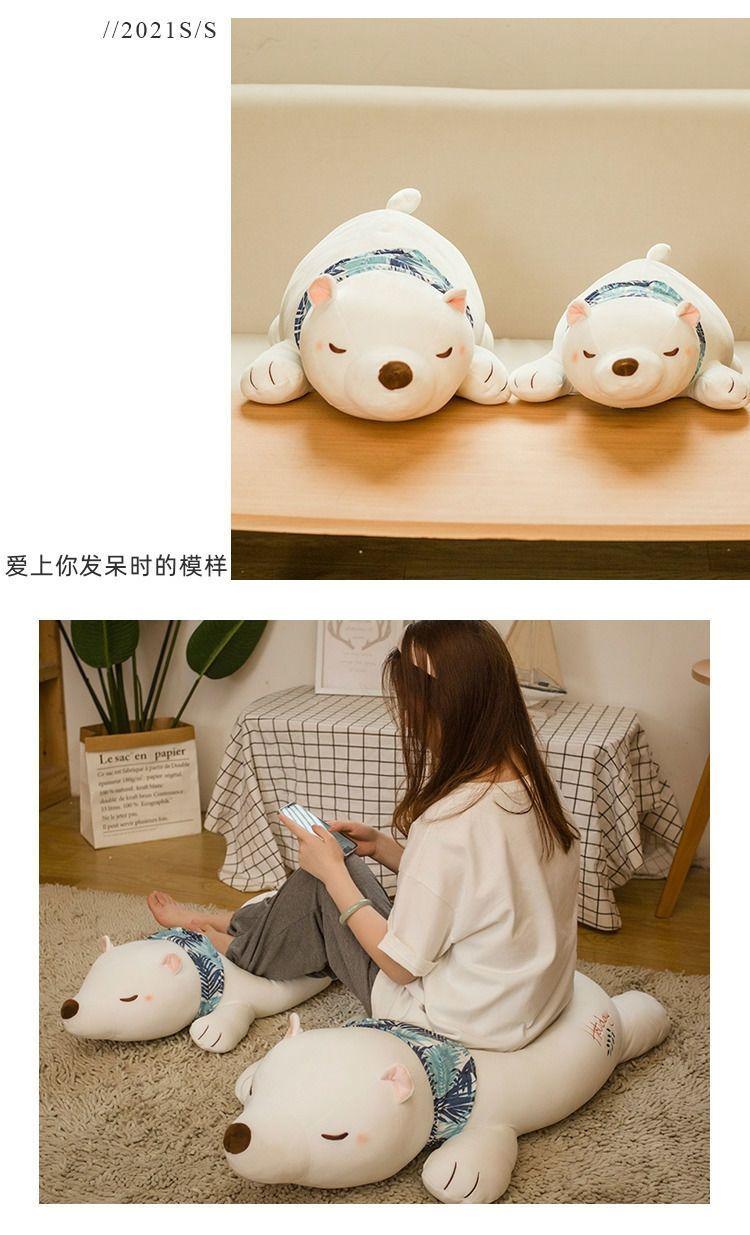 Product Introduction of Gối Đồ Chơi Nhồi Bông Gấu Trắng, Gấu Búp Bê Dễ Thương, Cỡ Lớn, Giá Rẻ, Thích Hợp Cho Bé Gái, Quà Sinh Nhật, Có Thể Dùng Làm Đồ Chơi Hoặc Gối 11