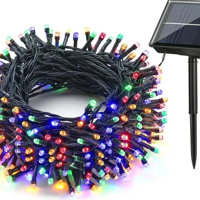 【special price】JHD 200 LED SOLAR CHRISTMAS LIGHT 100 Led String Party Outdoor Christmas Decoration