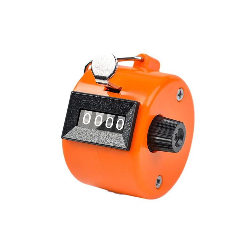 Product Introduction of Mini Exercise Counter 4 Digit Number Manual Held Tally Counter  School Exercise Manual Counting Device 24