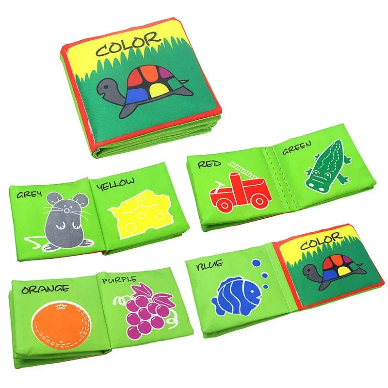 Baby Early Education Cloth Book, Educational Cloth Book For Baby Boys & Girls