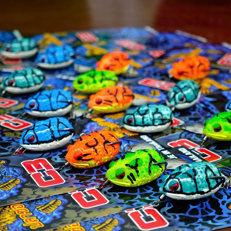 Mồi câu lure nhái hơi Thái Lan C3 chuyên lure cá lóc 6.5g 35mm Fishing Bắt Cá Đi Câu