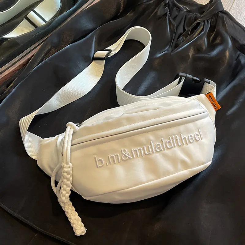 Crossbody Bag, Sports Style, Unisex, Fashion, Shoulder Bag, Outdoor, Versatile, Chest Bag,