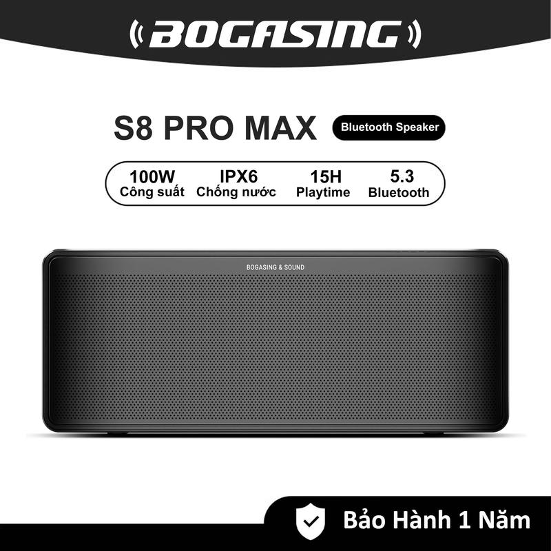 Loa Bluetooth BOGASING S8 Pro Max 100W Loa Tronsmart T6 Pro 45W - Bảo hành chính hãng 12 tháng