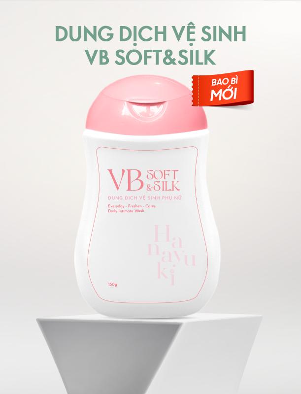 Dung dịch vệ sinh phụ nữ Hanayuki Hana Soft Silk 150g 2