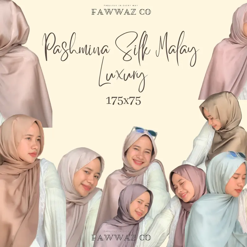 Pashmina Silk Malay Luxury Pashmina Crinkle Silk Pashmina Cradenza Pasmina Jilbab Muslim 0