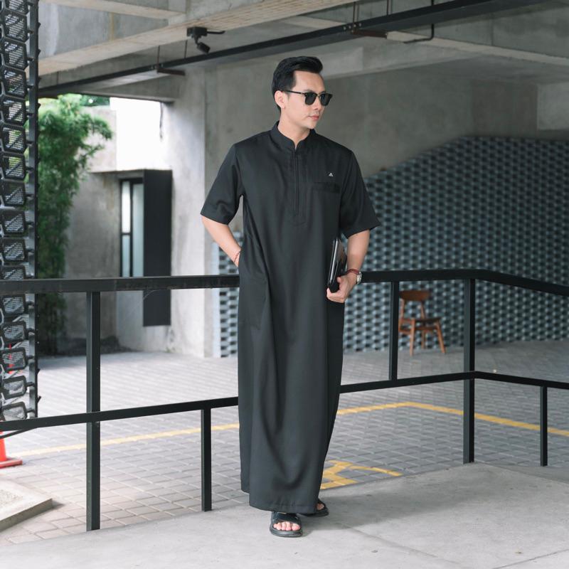 Jubah Pria Dewasa Premium Gamis Pria Harian Gamis Muslim - Katun Toyobo 3