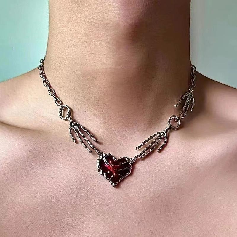 Product Introduction of Vòng Cổ Choker, Phong Cách Đường Phố Punk, Dành Cho Nam Giới, Dây Chuyền Xương Đòn Cao Cấp, Đồ Trang Trí Y2g Văn Hóa Phụ, Ngọt Ngào Và Ngầu, Cổ Áo Hoa Jewelry trang  sức  titan  cao  cấp  hàng  hiệu 6