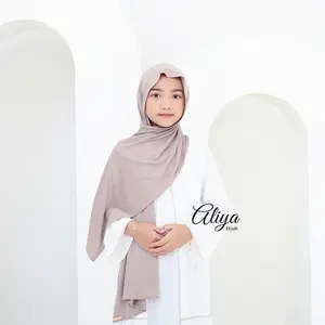Aliya Hijab-Pashmina Anak Rayon Tencel Premium Raina Jilbab Pashmina Anak 7-10 Tahun