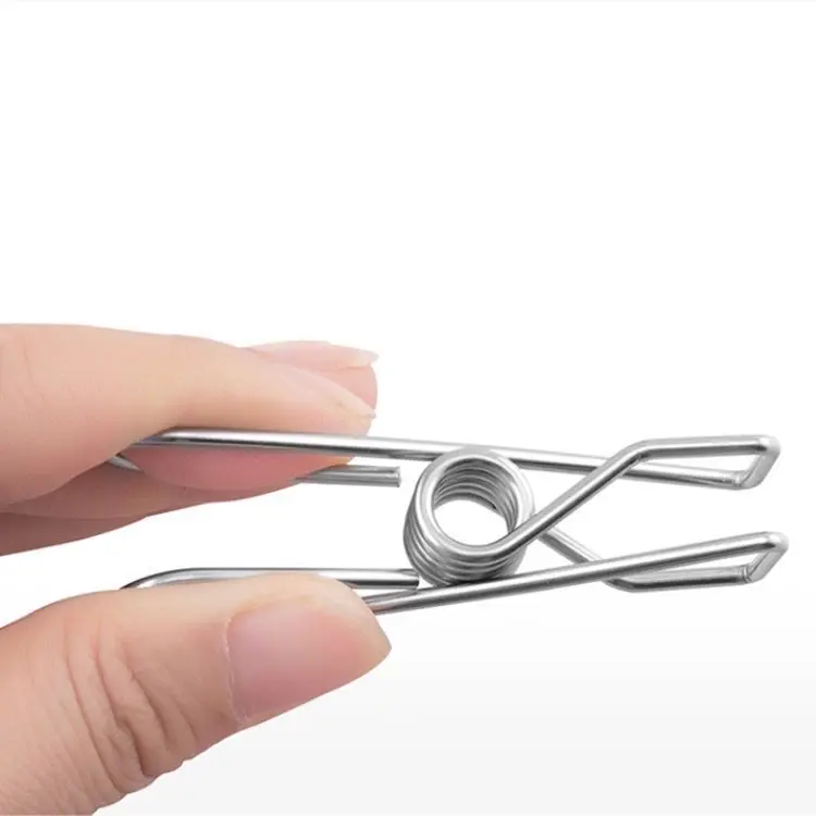 Bộ 60 kẹp quần áo inox chất lượng cao 304 4