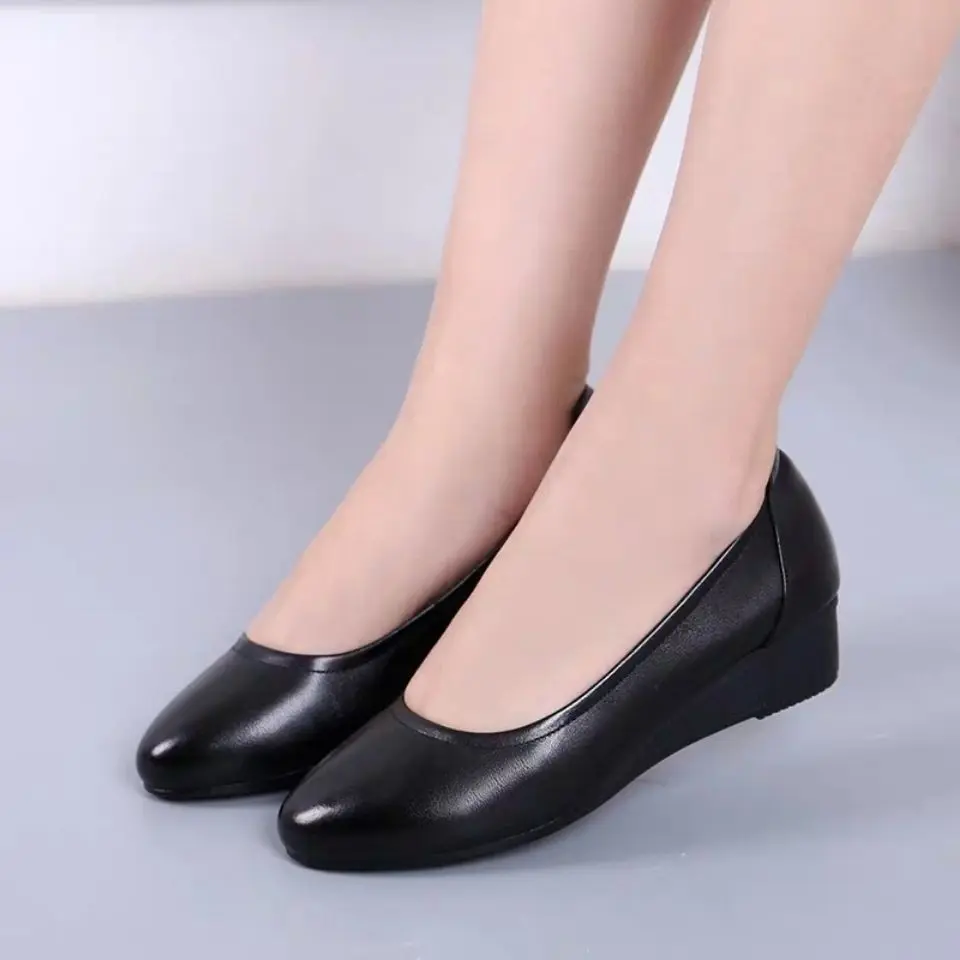 Ready Stock Women’s Office Work Black Shoes