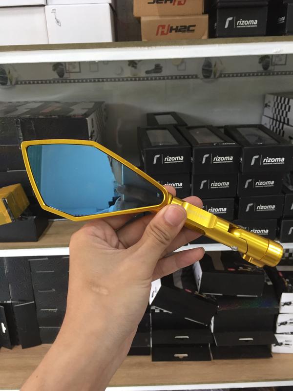 Kính Xe Máy Rizoma 5 Cạnh Nhôm CNC Phụ Kiện Phụ Tùng Phụ Kiện Phụ Tùng