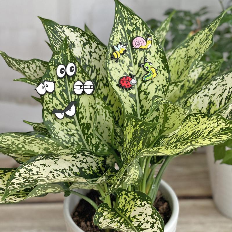 Creative Eye & Insect Pattern Plant Magnet, Decorative Funny Plant Pins for Garden Decor, Unique Gift Ideas for Women 7