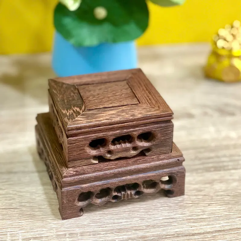 CHÂN BÀN THỜ TRÒN - VUÔNG trang trí bàn thờ thần tài thổ địa mini, shop, bàn làm việc 6