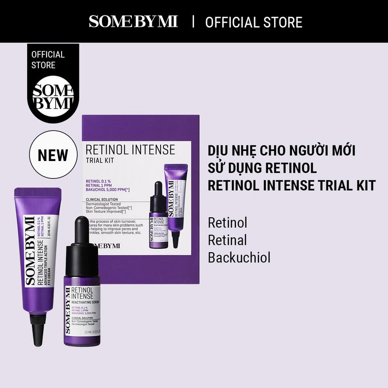 Some By Mi Bộ kit dưỡng da Retinol Intense Trial Kit (2 sản phẩm)