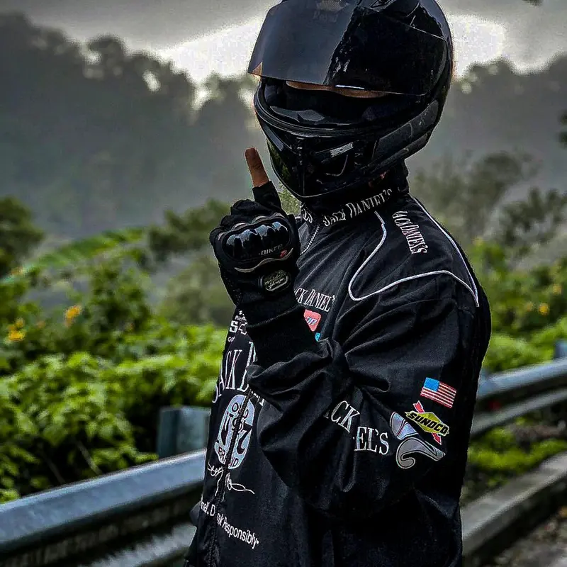 ÁO KHOÁC JACK DANIELS DÙ 2 ÁO IN LỤA 1