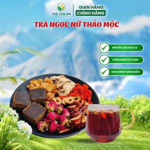 Trà Ngọc Nữ Thảo Mộc Vạn An Trà Cân Bằng Nội Tiết Tố Nữ Đẹp Da Điều Hòa Kinh Nguyệt