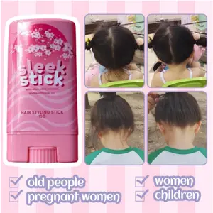 TEN TWENTY Sleek Stick Hair Styling Wax Aloe Vera Styling Argan Extract Sunflower Oil Stick 15G Sleek Stick for Hair Original by Estained, Hair Stick, Mousse Pomade