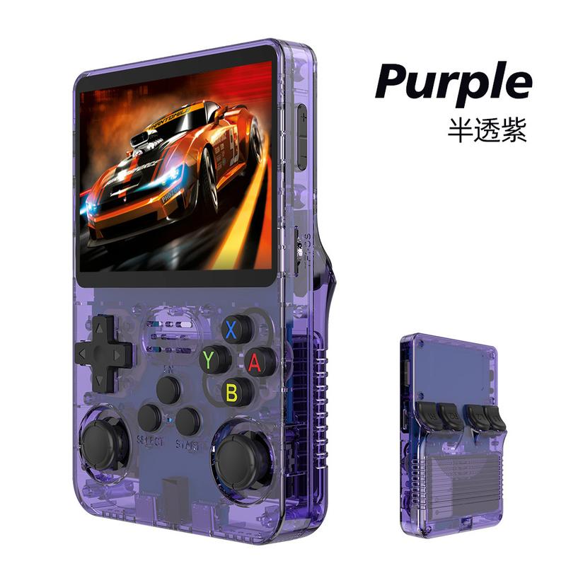 New R36S Open Source Handheld Game Console Portable Retro Arcade Game Nostalgic 3D Dual System Handheld Console 8