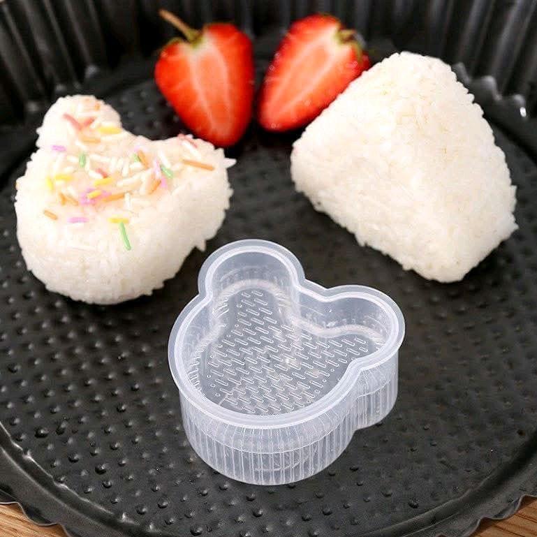 [Tặng Thìa] Combo 7 Khuôn Làm Cơm Nắm Dễ Thương Cho Bé 4