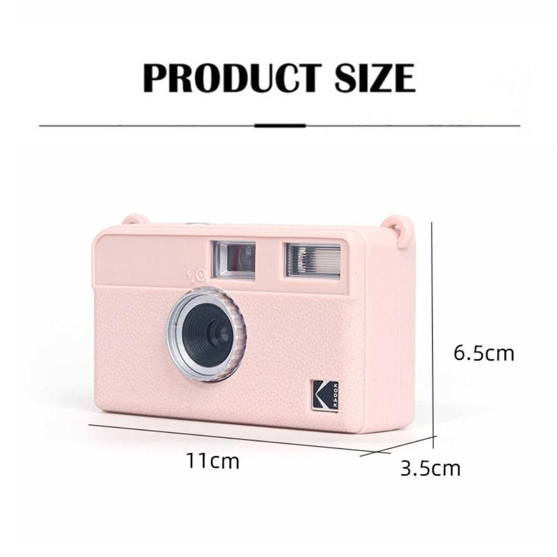 Product Introduction of High Quality Silicone Camera Case Wear Resistant Solid Color Camera Accessories Soft Shockproof Protective Shell for KODAK EKTAR H35 16