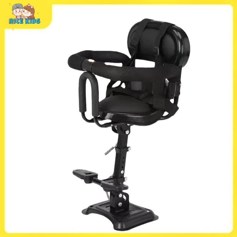 TẶNG ĐỆM LÓT GỐI Ghế ngồi xe máy cho bé. Ghế ngồi trước đi xe ga LEAD VISION SH Mode Xe đạp điện RICE KIDS