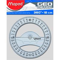 Gambar Maped Penggaris Geometric 12 cm - 360 derajat - Spesifikasi dari Maped Store Kota Administrasi Jakarta Timur 2 Tokopedia