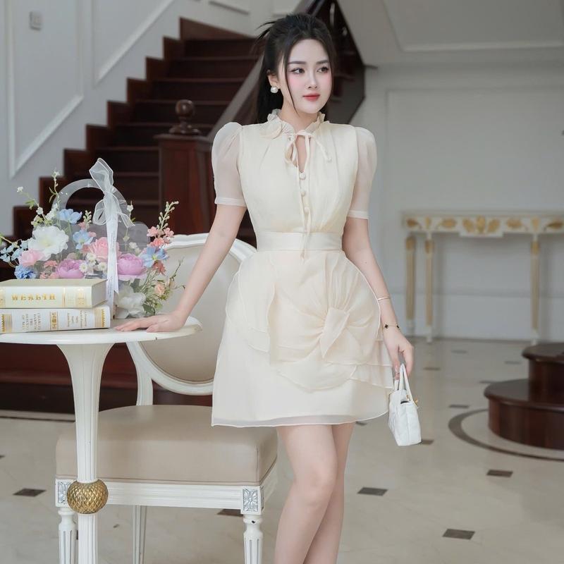 Lali_váy tácta phối tơ chân cuốn hoa sang chảnh_Ll071 7