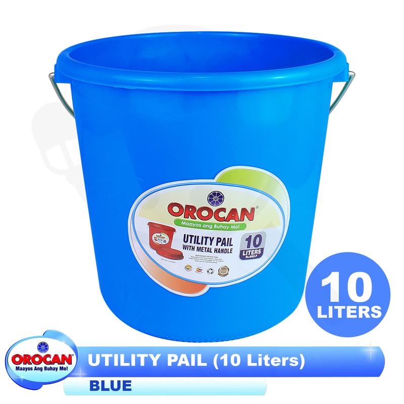 Orocan Utility Pail 10 Liters (BLUE, GREEN,RED) - TikTok Shop Philippines