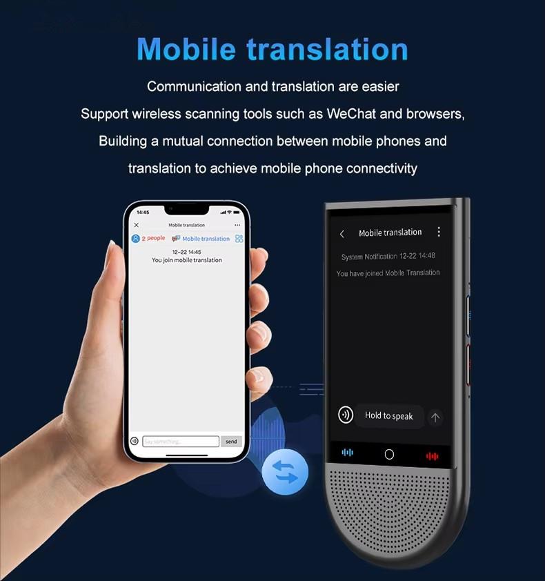 Product Introduction of Latham S15 4G Portable AI Translator 16GB Memory 148 Language Smart Translate In Real Time Voice Photo Offline Translated 10