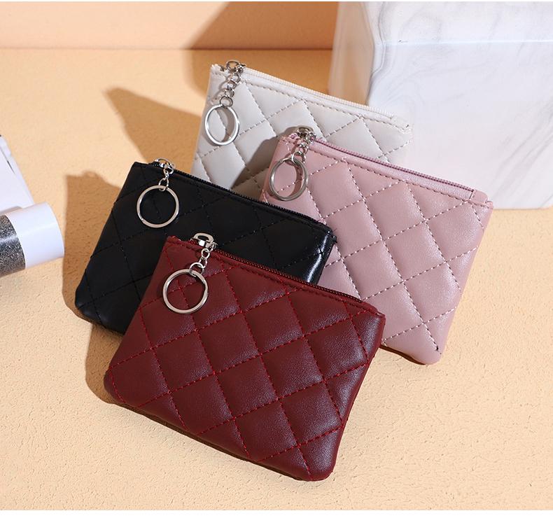 Product Introduction of Women's PU Leather Coin Wallet Mini for Small Items 2