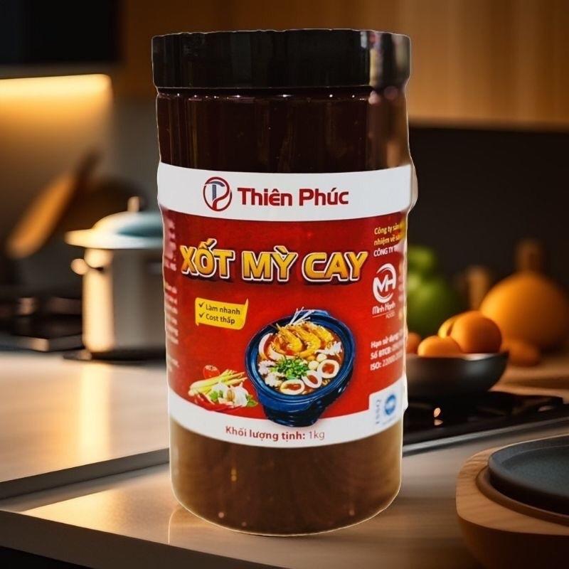 [Hàng Chính Hãng] Sốt mì cay Hàn Quốc Thiên Phúc 1kg Nước Sốt Gia Vị tuong cach nuoc dung sốt  chuhai Chua sốt  mì sốt  nấu