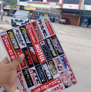 STIKER RACING LEMBARAN GROSIR