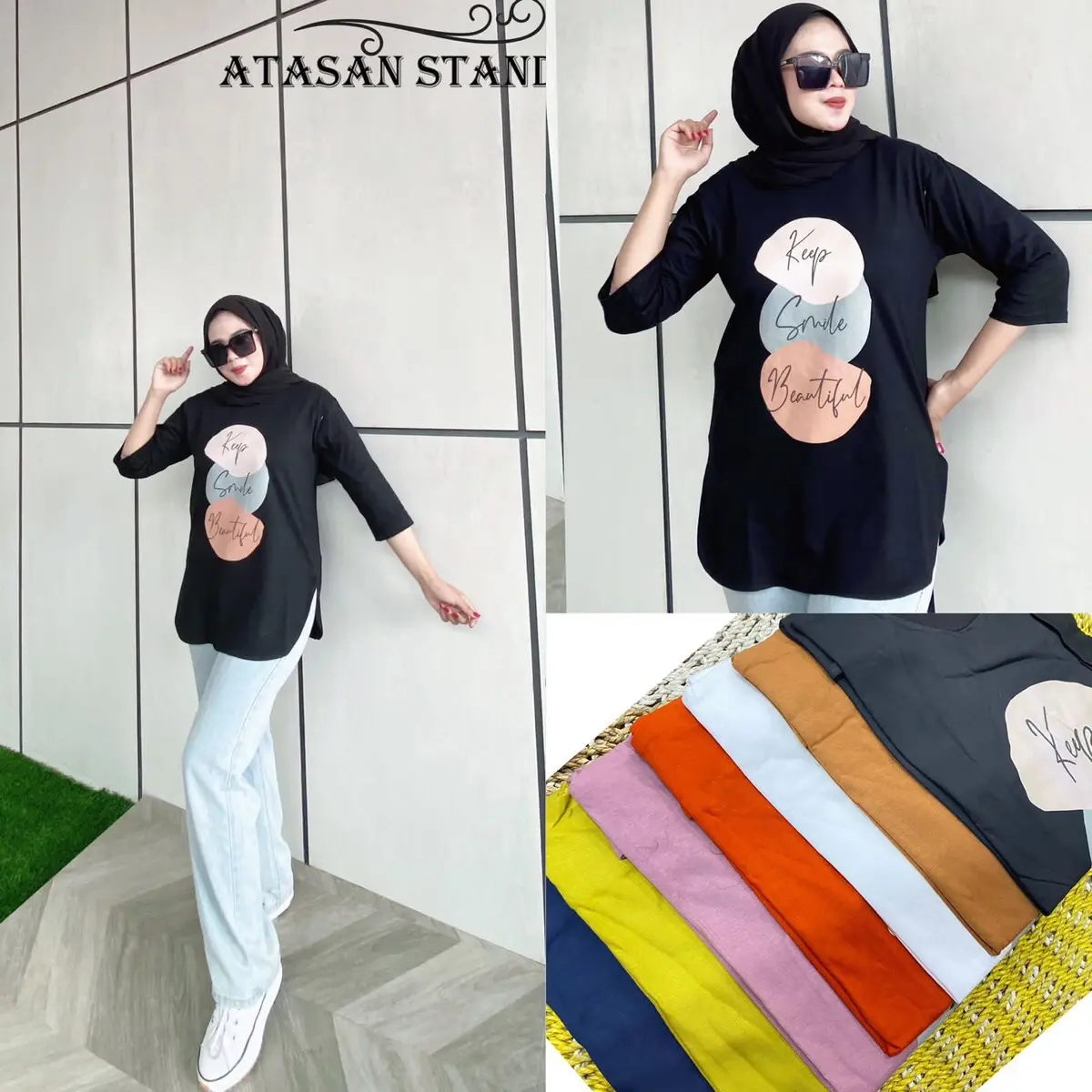 Blus kaos premium