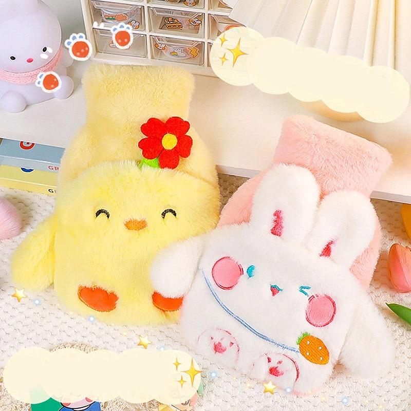 Túi chườm đau bụng kinh, chườm nóng lạnh không cần cắm điện HL073 - túi chườm đa năng hiệu quả quà tặng bạn gái vải lông mịn giữ ấm cơ thể Đựng Nước Giữ Nhiệt túi chườm gấu 7